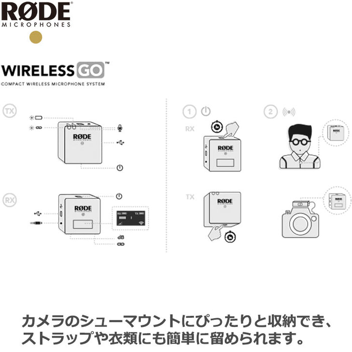 RODE WIGOW ワイヤレスゴー ホワイト