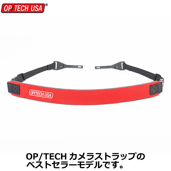 オプテック OP/TECHカメラストラップ Fashion Strap 2.0 レツド