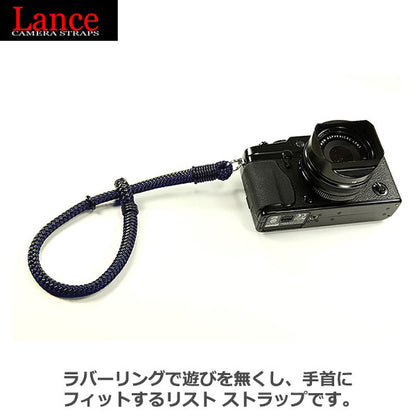 ランスカメラストラップス LWS-DB ラグリストストラップ ダークブルー 国内正規品