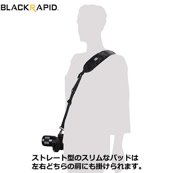 BLACKRAPID 481001 カメラストラップ クラシックレトロ RS-4 ブラック