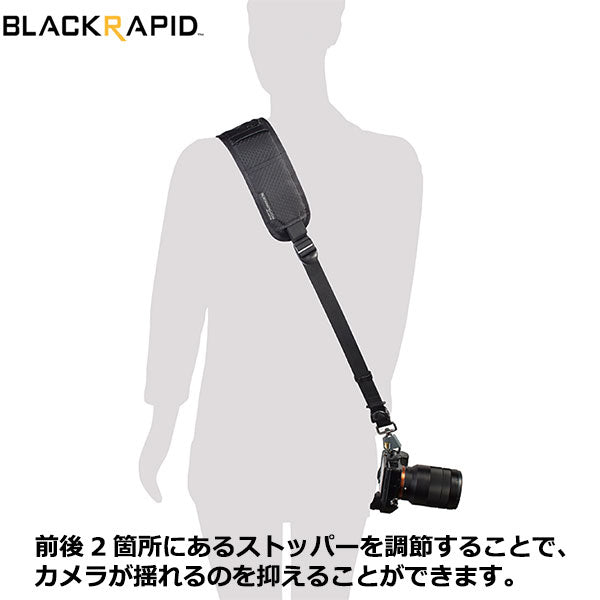 BLACKRAPID 481001 カメラストラップ クラシックレトロ RS-4 ブラック