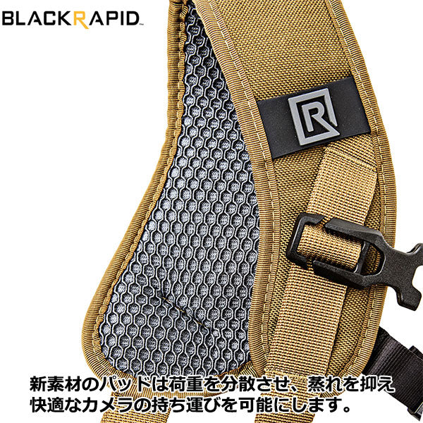 BLACKRAPID 191002 カメラストラップ スポーツ X コヨーテ