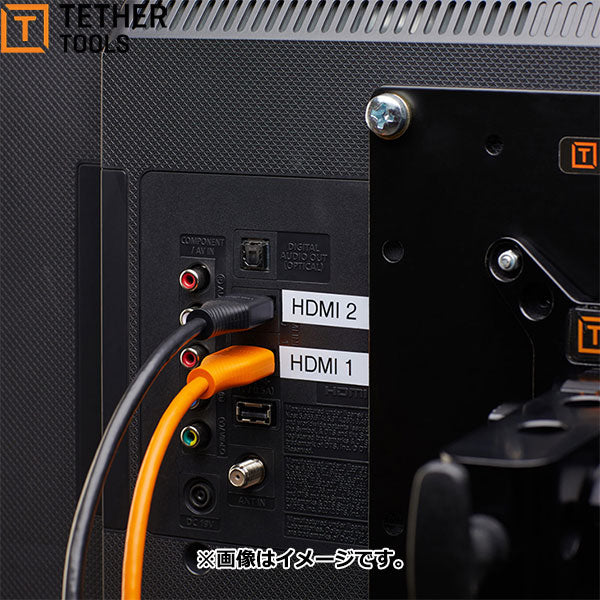 テザーツールズ H2D15-BLK テザープロ HDMI マイクロ トゥ HDMI 2.0　4.6m ブラック