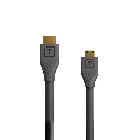 テザーツールズ H2C1-BLK テザープロ HDMI ミニ トゥ HDMI 2.0　30cm ブラック [HDMI変換ケーブル