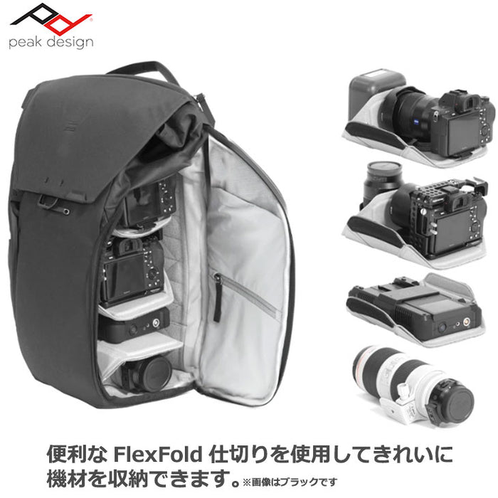 ピークデザイン BEDB-30-BK-2 エブリデイ バックパック 30L V2 ブラック