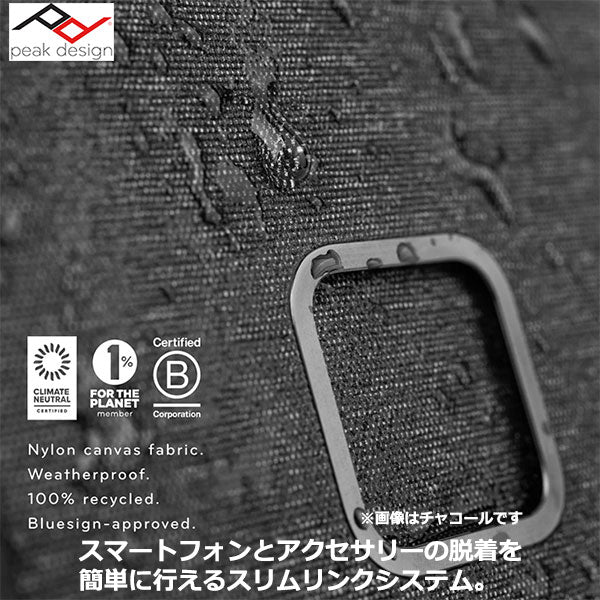 ピークデザイン M-MC-BA-SG-1 iPhone14 Plus専用 エブリデイ ケース セージ