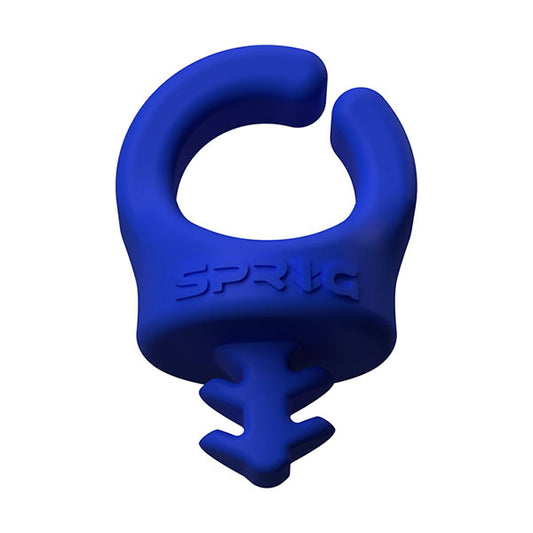 スプリッグ Sprig S6PK-1420-BL ケーブルフック 1/4インチネジ穴用1/4 -20 6個入り ブルー