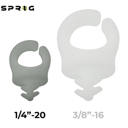 スプリッグ Sprig S6PK-1420-GLO ケーブルフック 1/4インチネジ穴用1/4 -20 6個入り グロー・イン・ザ・ダーク（蓄光）