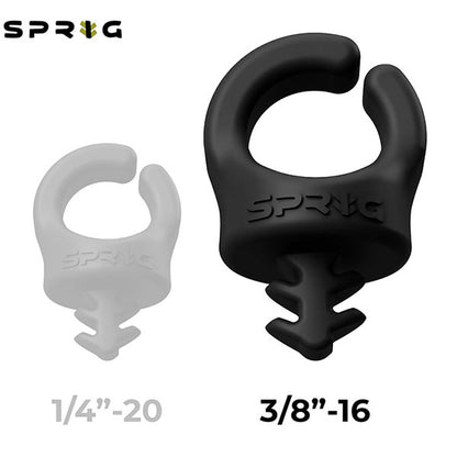 スプリッグ Sprig S3PK-3816-BK ケーブルフック 3/8インチネジ穴用3/8-16 3個入り ブラック