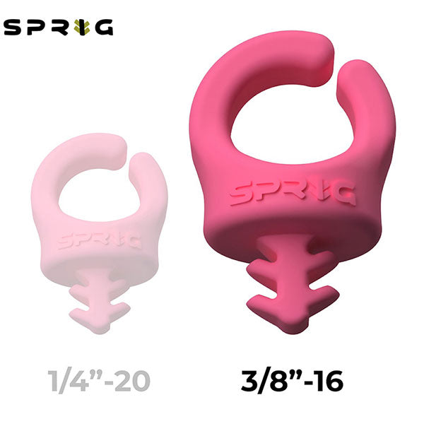 スプリッグ Sprig S3PK-3816-PK ケーブルフック 3/8インチネジ穴用3/8-16 3個入り ピンク