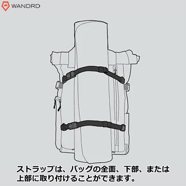 《在庫限り》ワンダード WANDRD ASPM-SO-1 プレミアム アクセサリー ストラップス セドナオレンジ