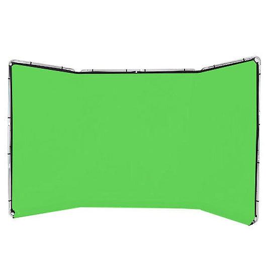 マンフロット LL LB7622 折り畳み式パノラマ背景 4m×2.3m クロマキーグリーン