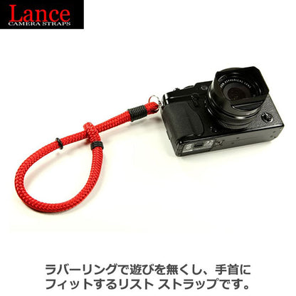 ランスカメラストラップス LWS-RD ラグリストストラップ レッド 国内正規品