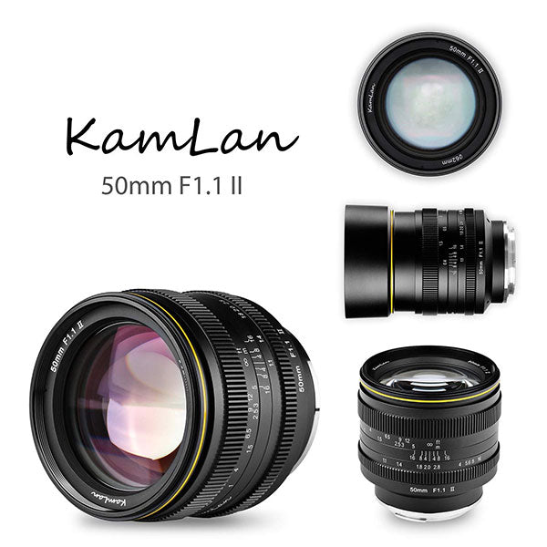 KamLan Optical KAMLAN 50mm F1.1II マイクロフォーサーズマウント用 KAM0017 [単焦点レンズ/標準レンズ/MFT]