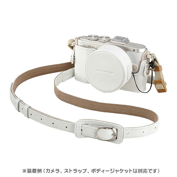 オリンパス LC-60.5GL WHT 本革レンズジャケット ホワイト