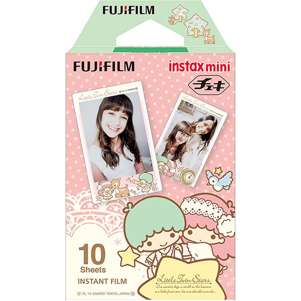 フジフイルム インスタントフィルムinstax mini チェキ専用フィルム絵柄入りフレームタイプ キキ&ララ ※他の絵柄フィルム含めてお一人様5点まで