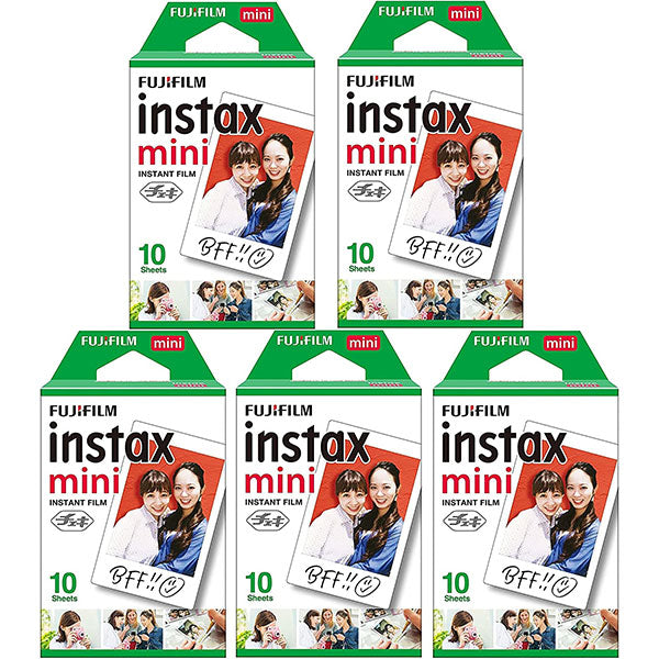 フジフイルム インスタントフィルム 10枚入x5SET INSTAX MINI JP 1 [50枚セット]