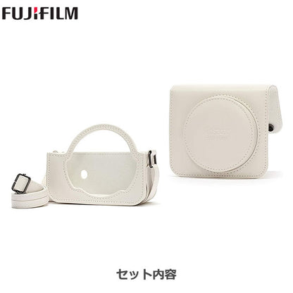 フジフイルム カメラケース ホワイト instax SQUARE SQ1専用