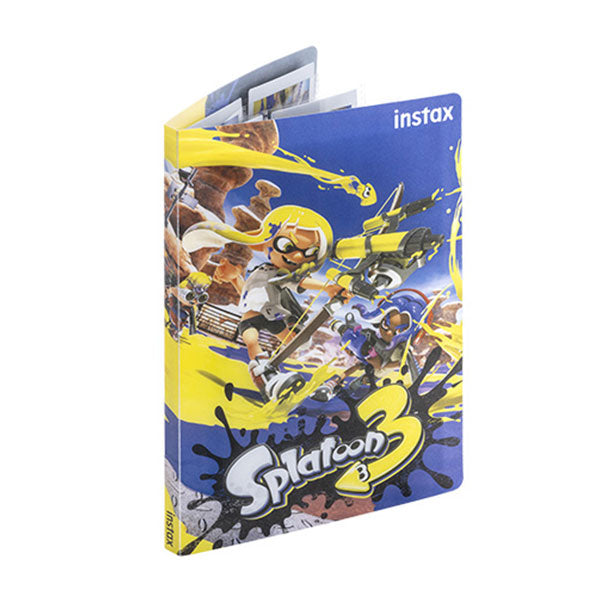 フジフイルム チェキ instax mini用 ポケットアルバム Splatoon3 モデル