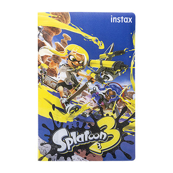 フジフイルム チェキ instax mini用 ポケットアルバム Splatoon3 モデル