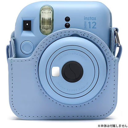 フジフイルム instax mini 12用カメラケース ブルー
