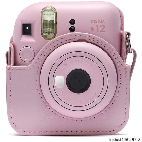 フジフイルム instax mini 12用カメラケース ピンク