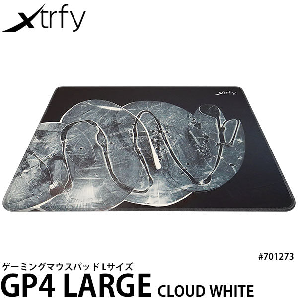 在庫限り》 Xtrfy GP4 LARGE ゲーミングマウスパッド Lサイズ クラウド