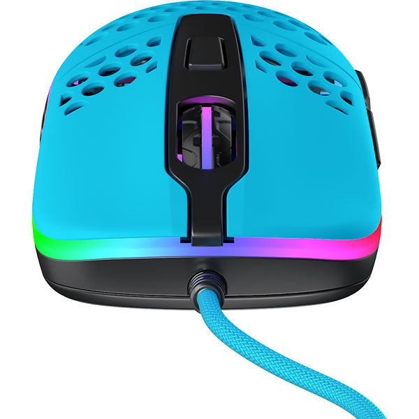 Xtrfy M42 RGB ゲーミングマウス 左右対称デザイン マイアミブルー #701304
