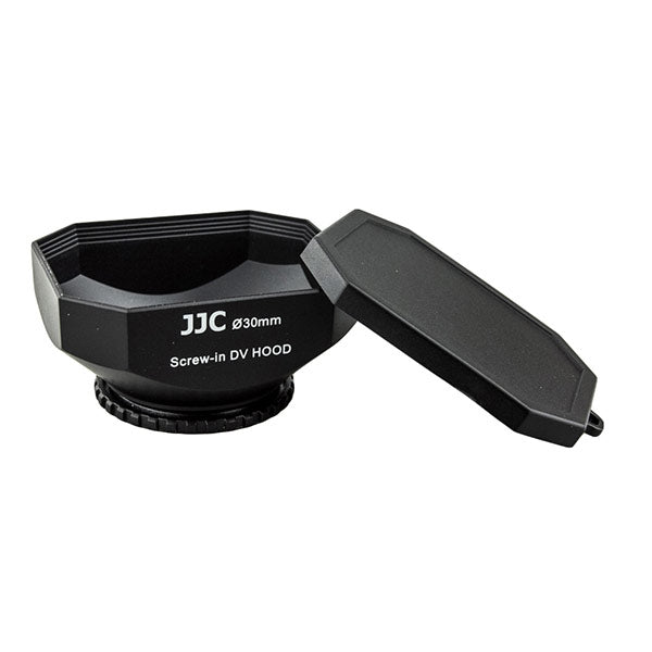《特価品》 JJC LH-DV30B スクエアフード・専用キャップセット 30mm [ビデオカメラ用レンズフード/角型フード]