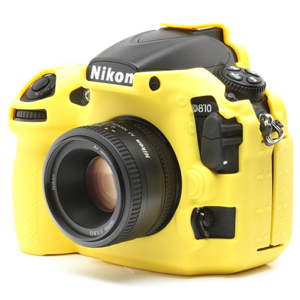 ジャパンホビーツール シリコンカメラケース イージーカバー Nikon D810用 イエロー