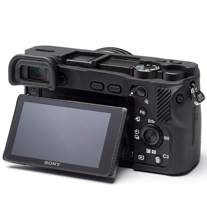 ジャパンホビーツール シリコンカメラケース イージーカバー SONY α6500専用 ブラック