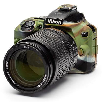 ジャパンホビーツール シリコンカメラケース イージーカバー Nikon D3500用 カモフラージュ