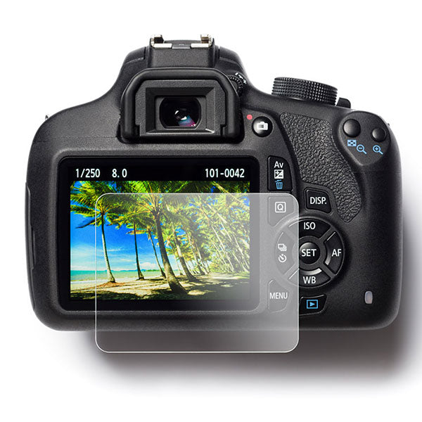 ジャパンホビーツール イージーカバー デジタルカメラ用液晶保護強化ガラス Canon EOS 70D/80D/77D/6D Mark II専用
