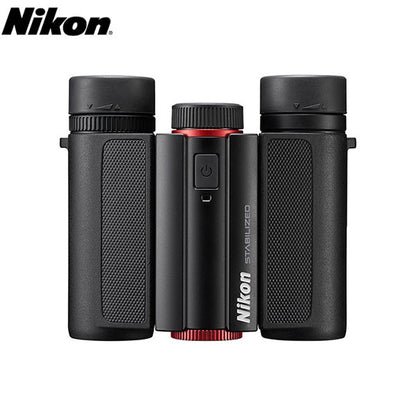 ニコン 双眼鏡 Nikon 10x25 STABILIZED レッド
