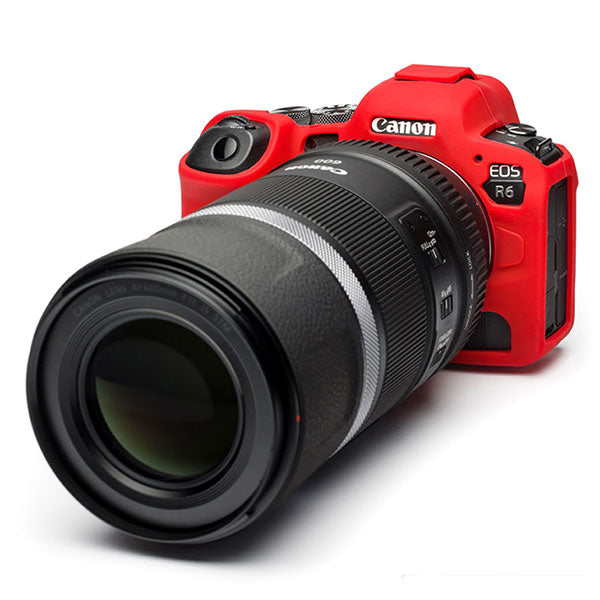 ジャパンホビーツール シリコンカメラケース イージーカバー Canon EOS R6 MarkII専用レッド