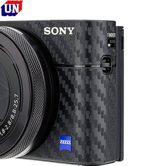 ユーエヌ UNX-8601 KIWIFOTOS カーボンファイバーフィルム SONY RX100V専用