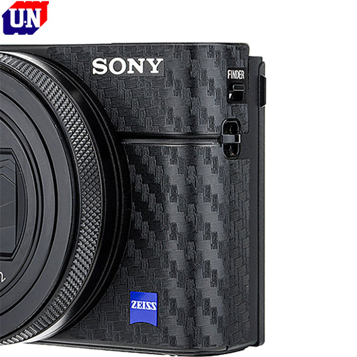 ユーエヌ UNX-8602 KIWIFOTOS カーボンファイバーフィルム SONY RX100VI専用