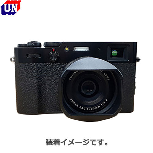 ユーエヌ UNX-8638 メタルスクエアフード FUJIFILM X100シリーズ用