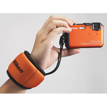 ニコン FTST1 フロートストラップ オレンジ [Nikon COOLPIX S33/ AW130対応]