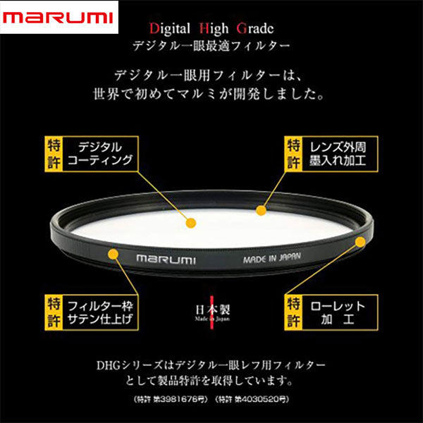 マルミ光機 DHG レンズプロテクト/R 72mm径