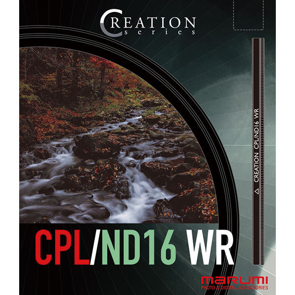 マルミ光機 CREATION CPL/ND16 WR レンズフィルター 82mm径 — 写真屋