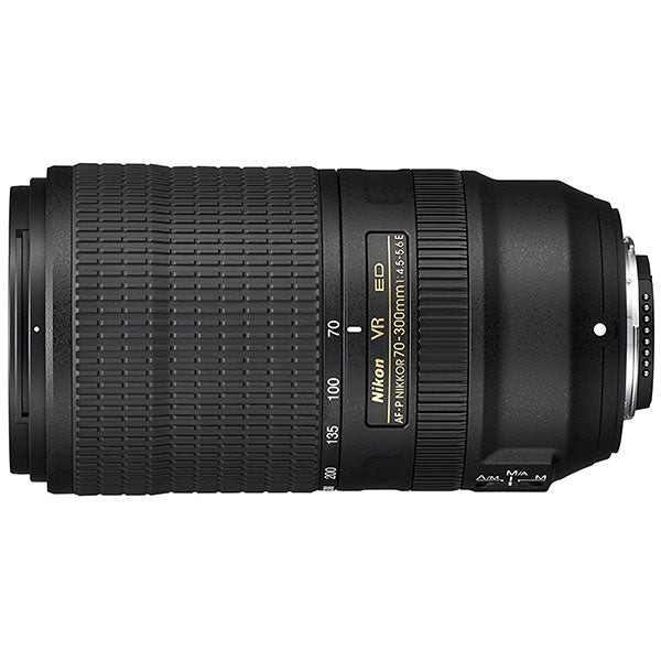 ニコン AF-P NIKKOR 70-300mm f/4.5-5.6E ED VR [レンズフード・レンズケース付]