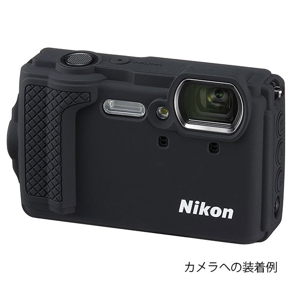 ニコン CF-CP3 シリコンジャケット ブラック [COOLPIX W300対応]