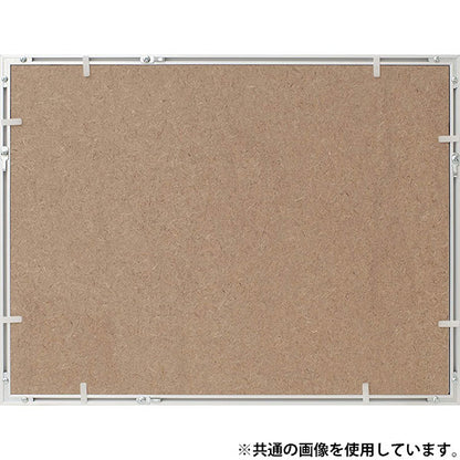 ケンコー・トキナー ALM-4-SV アルミフレーム写真額 ルック・マイルド 四切 シルバー