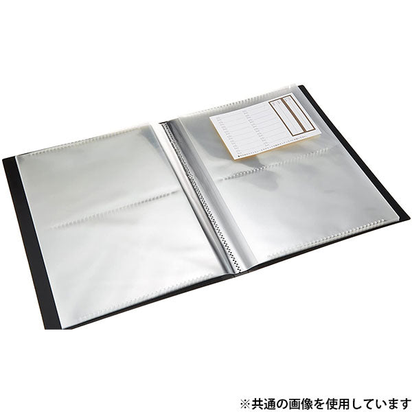 セキセイ KP-80G-33 フォトアルバム 高透明 2Lサイズ80枚収納 ライトグリーン
