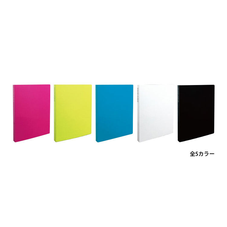 セキセイ KP-80M-70 フォトアルバム 高透明 Lサイズ 80枚収納 ホワイト