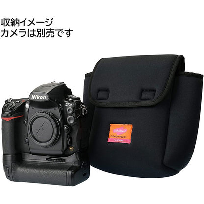 エツミ VE-5299 極厚デジタルクッションポーチ カメラボディL ブラック
