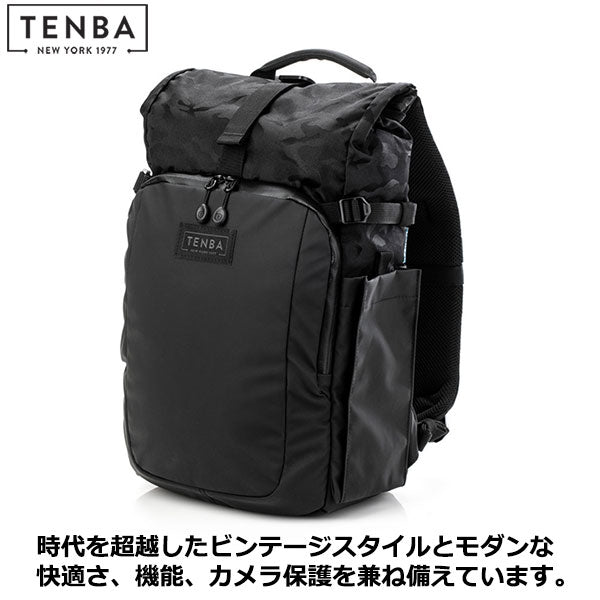 TENBA V637-732 フルトンV2 オールウェザーバックパック 10L ブラック/ブラックカモ