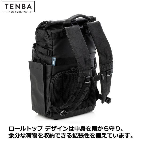 TENBA V637-732 フルトンV2 オールウェザーバックパック 10L ブラック/ブラックカモ