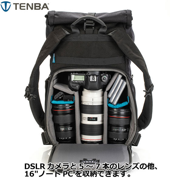 TENBA V637-736 フルトン V2 16L バックパック ブラック – 写真屋さん